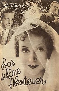 <i>The Beautiful Adventure</i> (1932 German-language film) 1932 film