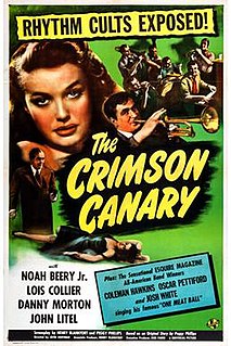 <i>The Crimson Canary</i> 1945 film directed by John Hoffman