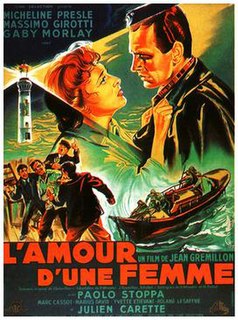 <i>The Love of a Woman</i> 1953 French film directed by Jean Grémillon