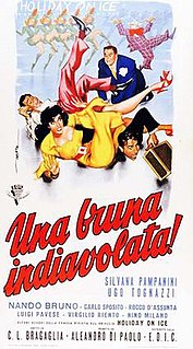 <i>Una bruna indiavolata!</i> 1951 Italian film