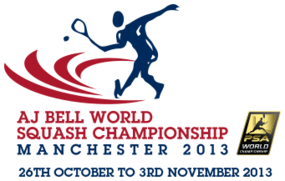 2013 Championnat du monde ouvert de squash masculin logo.png