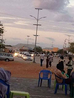 Dusmareb City in Galmudug, Somalia