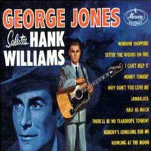 George Jones Hank Williams.jpg'yi selamlıyor