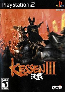 <i>Kessen III</i> 2004 video game