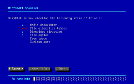 Microsoft ScanDisk