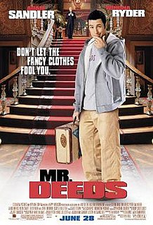 <i>Mr. Deeds</i> 2002 film by Steven Brill