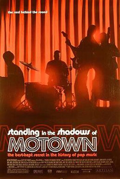 Theatrical release poster for Standing in the Shadows of Motown