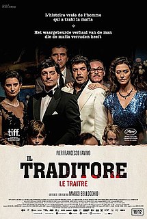 <i>The Traitor</i> (2019 film) 2019 film by Marco Bellocchio