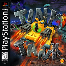 Tiny Tank PS1 Intro + Gameplay [No Commentary] 