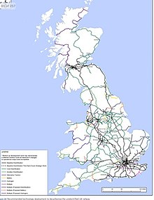 Network Rail 2020 Suggested electrification for low carbon transport Traction Decarbonisation Network Strategy suggested electrification to achieve.jpg