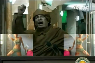 Zenga Zenga 2011 auto-tuned song and viral YouTube video that parodied Libyan leader Muammar Gaddafi