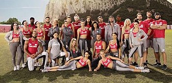 The cast of the thirty-first season of The Challenge, excluding Tony Raines Challenge Vendettas cast.jpg