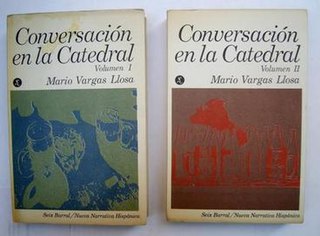 <i>Conversation in the Cathedral</i> novel by Mario Vargas Llosa