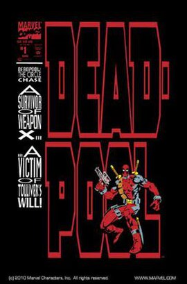 Cover to Deadpool: The Circle Chase #1. Artwork by Joe Madureira.