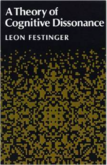 Festinger's groundbreaking study on cognitive dissonance is the foundation for Modern Selective Exposure Theory. Festinger cover.png