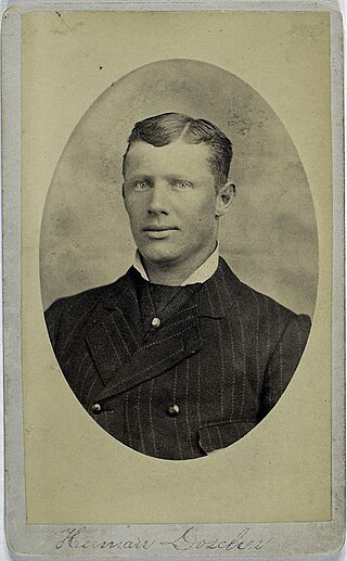 <span class="mw-page-title-main">Herm Doscher</span> American baseball player (1852–1934)