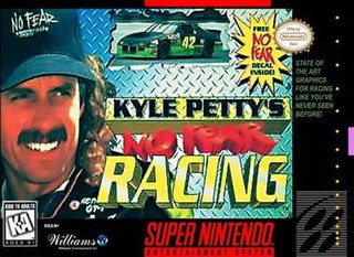 <i>Kyle Pettys No Fear Racing</i> 1995 racing video game