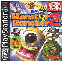 monster rancher 2 ps1
