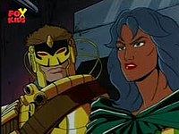 Maverick and Silver Fox (right) as they appear in X-Men: The Animated Series Sliver Mar.jpg