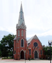 St. Andrew's Episcopal Church, built in 1887, is one of Jacksonville's oldest churches. StAndrewsEpiscopalJax.PNG