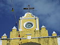 The clock over San Augustin Tekantó.