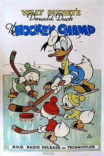 <i>The Hockey Champ</i> 1939 Donald Duck cartoon