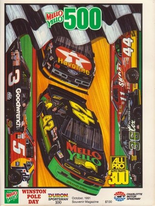 <span class="mw-page-title-main">1991 Mello Yello 500</span> 26th race of the 1991 NASCAR Winston Cup Series