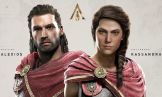 Alexios and Kassandra Assassins Creed characters