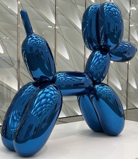 obj jeff koons balloon rabbit