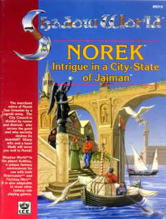 <i>Norek: Intrigue in a City-State of Jaiman</i> Role-playing game supplement