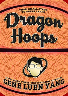 <i>Dragon Hoops</i> 2020 graphic novel by Gene Luen Yang