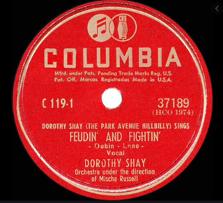 <span class="mw-page-title-main">Feudin' and Fightin'</span> 1947 single by Dorothy Shay