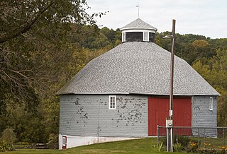 George Apfel Round Barn United States historic place
