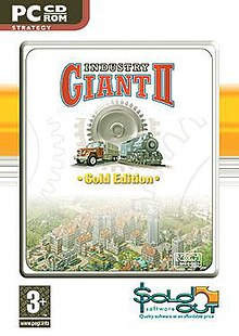 Игра Industry Giant 2 для ПК, чехол для компакт-диска.jpg