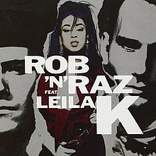 Rob n'Raz menampilkan Leila K self titled album cover.jpg