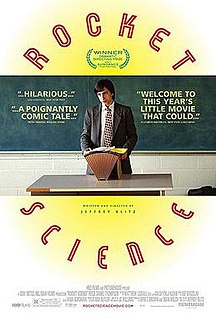 <i>Rocket Science</i> (film) 2007 American comedy-drama film