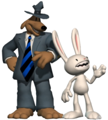 Sam and Max made their transition into 3D in 2006; Purcell wanted to ensure that Telltale's series matched the tone of the comics, both visually and in content. Sam & Max 3D.png