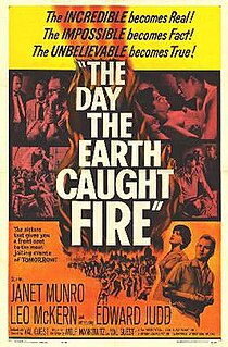 <i>The Day the Earth Caught Fire</i> 1961 British science fiction disaster film directed by Val Guest