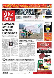 <i>The Star</i> (South Africa) South African daily newspaper