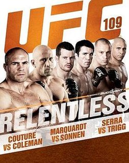 UFC 109 UFC mixed martial arts event in 2010