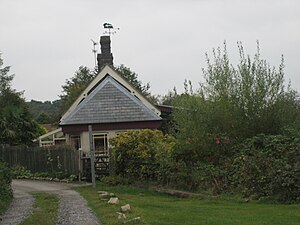 Wellow, Somerset, istasyon Eylül 2007.jpg