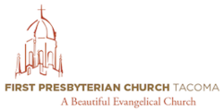 Prima chiesa presbiteriana di Tacoma Logo.png