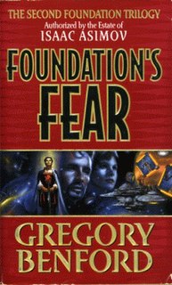 <i>Foundations Fear</i> 1997 novel by Gregory Benford