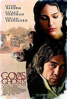 <i>Goyas Ghosts</i> 2006 biographical drama film by Miloš Forman