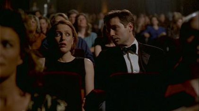 Mulder and Scully, aghast, watch the finished film, The Lazarus Bowl. Many critics commented on the "self-referential" tone of the episode, facilitate