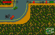 Gameplay screenshot. LYNX Championship Rally.png