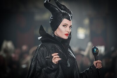 Angelina Jolie as Maleficent in the 2014 live-action re-imagining film of the character