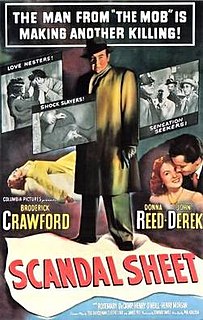 <i>Scandal Sheet</i> (1952 film) 1952 film by Phil Karlson