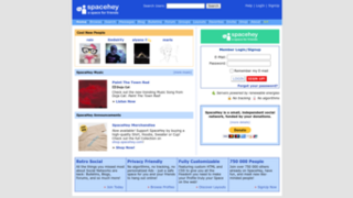 <span class="mw-page-title-main">SpaceHey</span> Retro social network