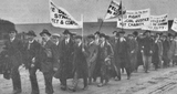 Participants in the 1920 blind march